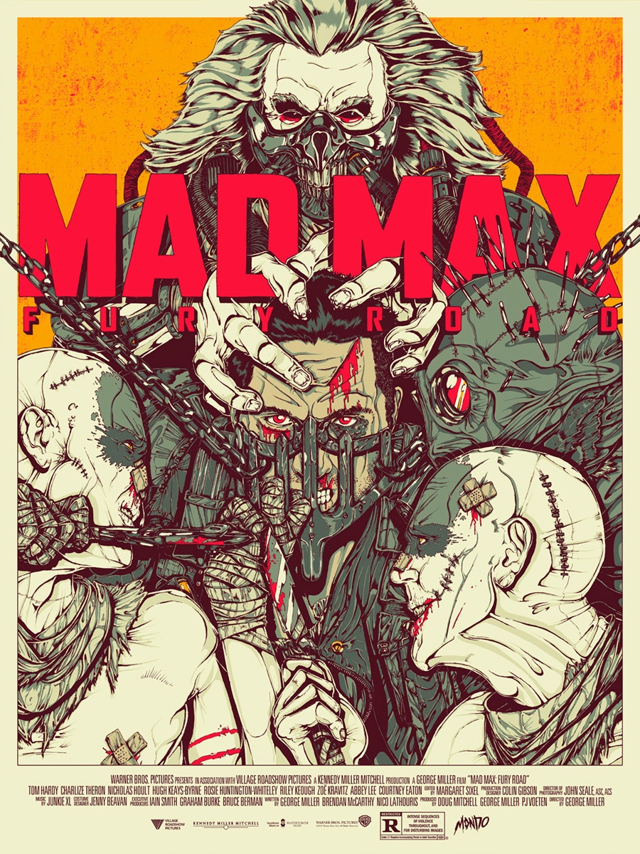 Mad Max Fury Road Movie Print
