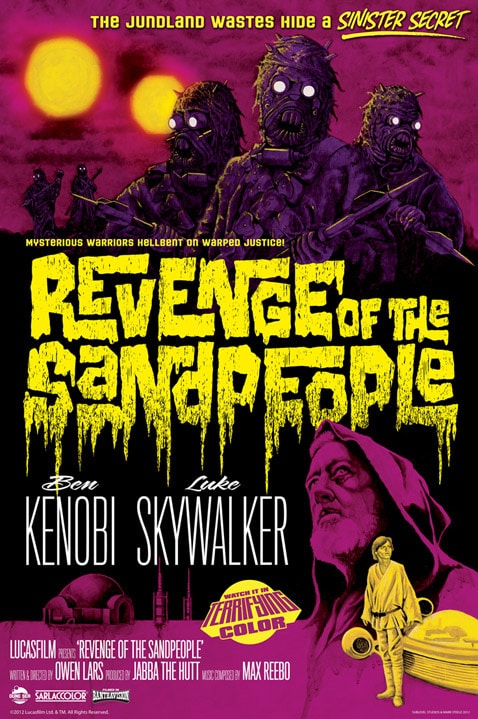 Revenge of the Sand People Poster