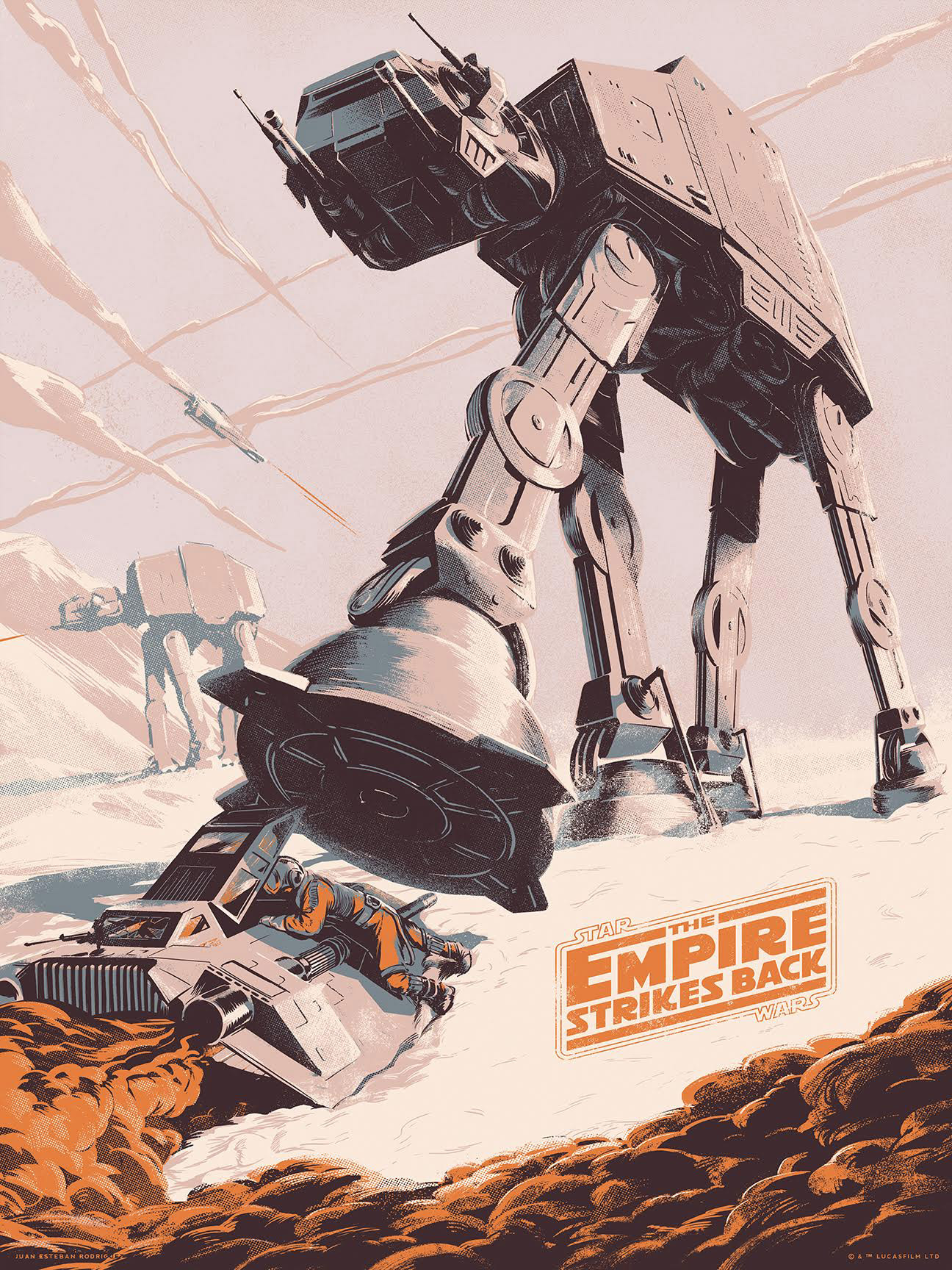 The Empire Strikes Back Movie Variant Poster