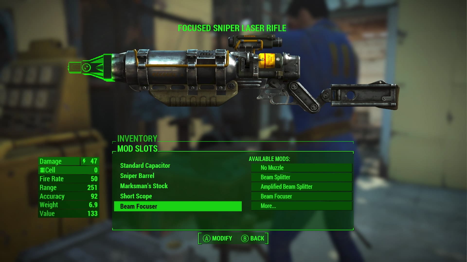 Fallout 4 Custom Weapon Build System