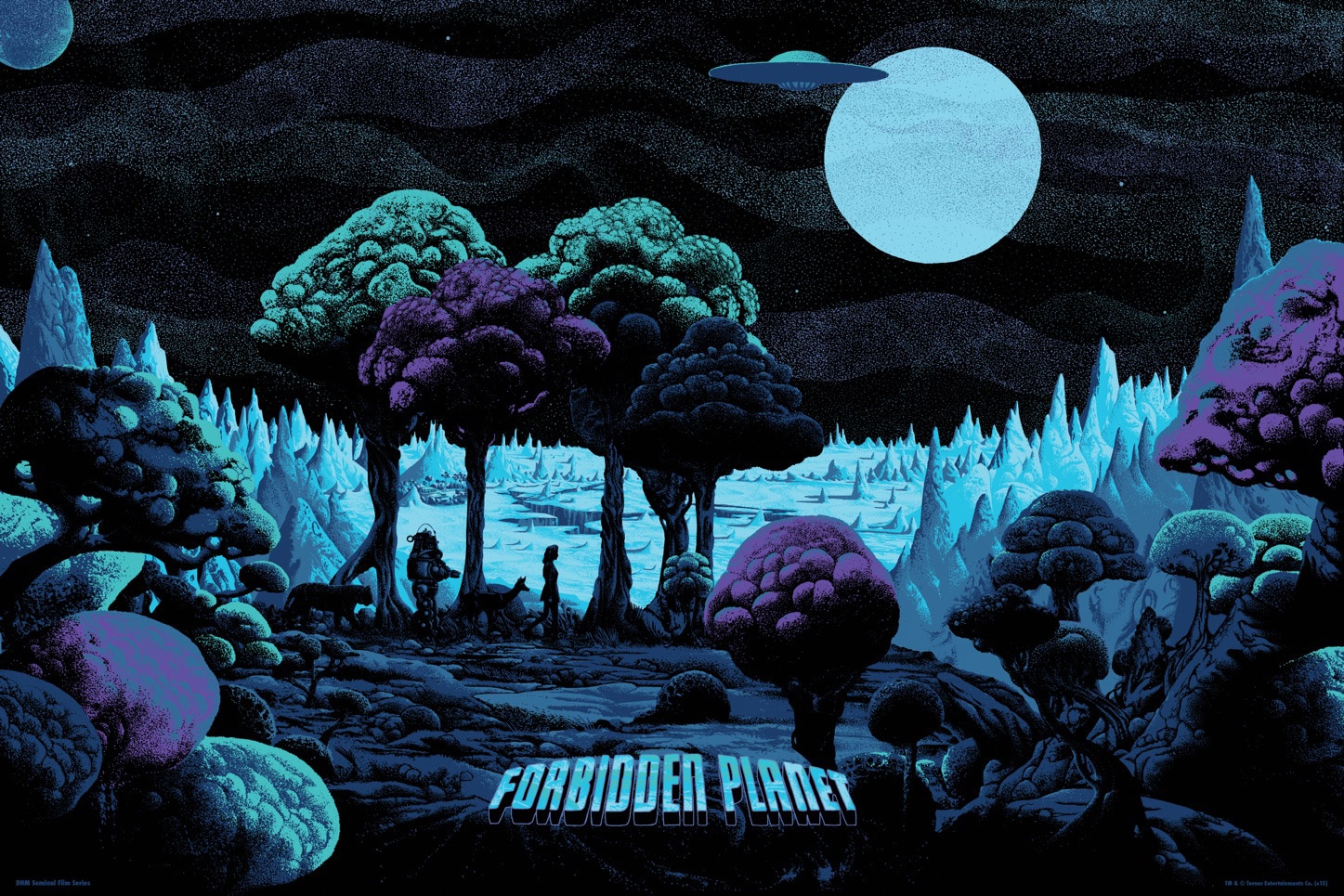 Forbidden Planet Variant Print By Kilian Eng