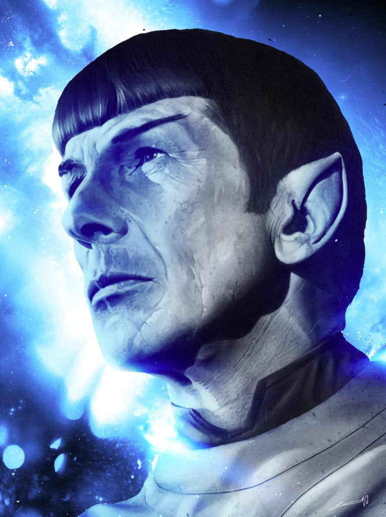 Spock Profile Print