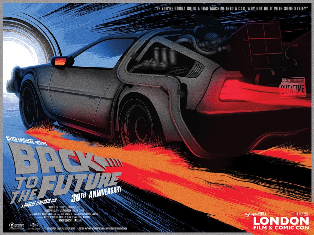 Back to the Future Print by Matthew Griffin