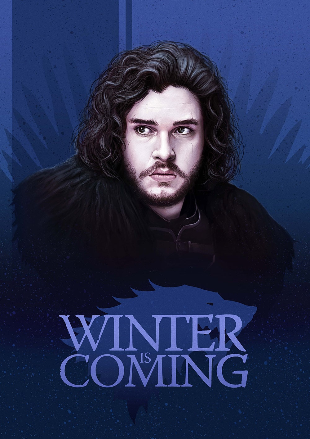 Jon Snow Game of Thrones Print