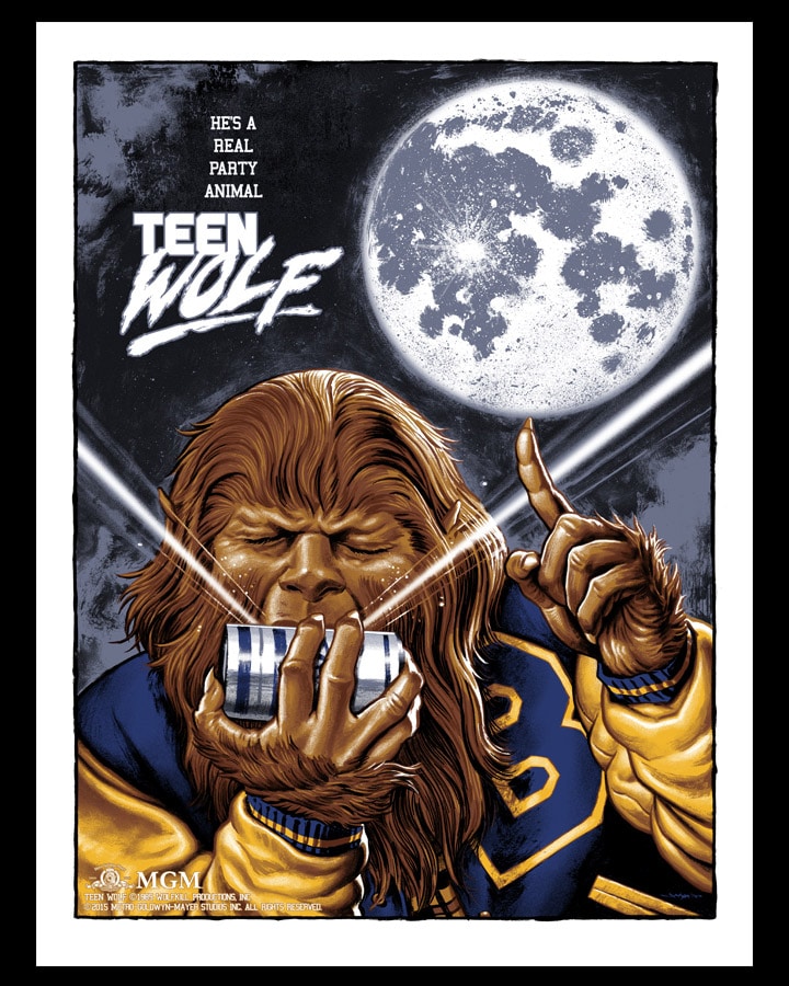 Teen Wolf Poster from Jason Edmiston