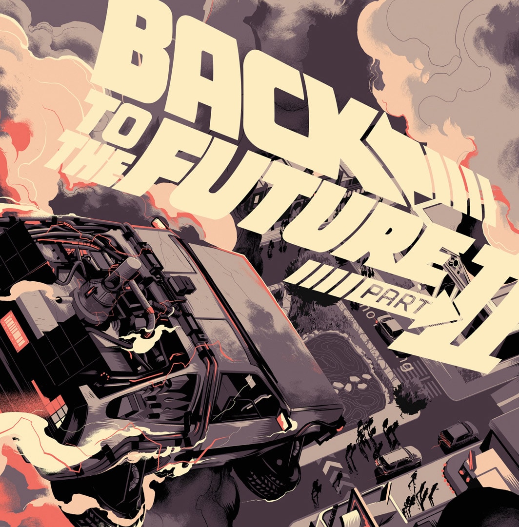 Back to the Future 2 Soundtrack Record Cover by Taylor