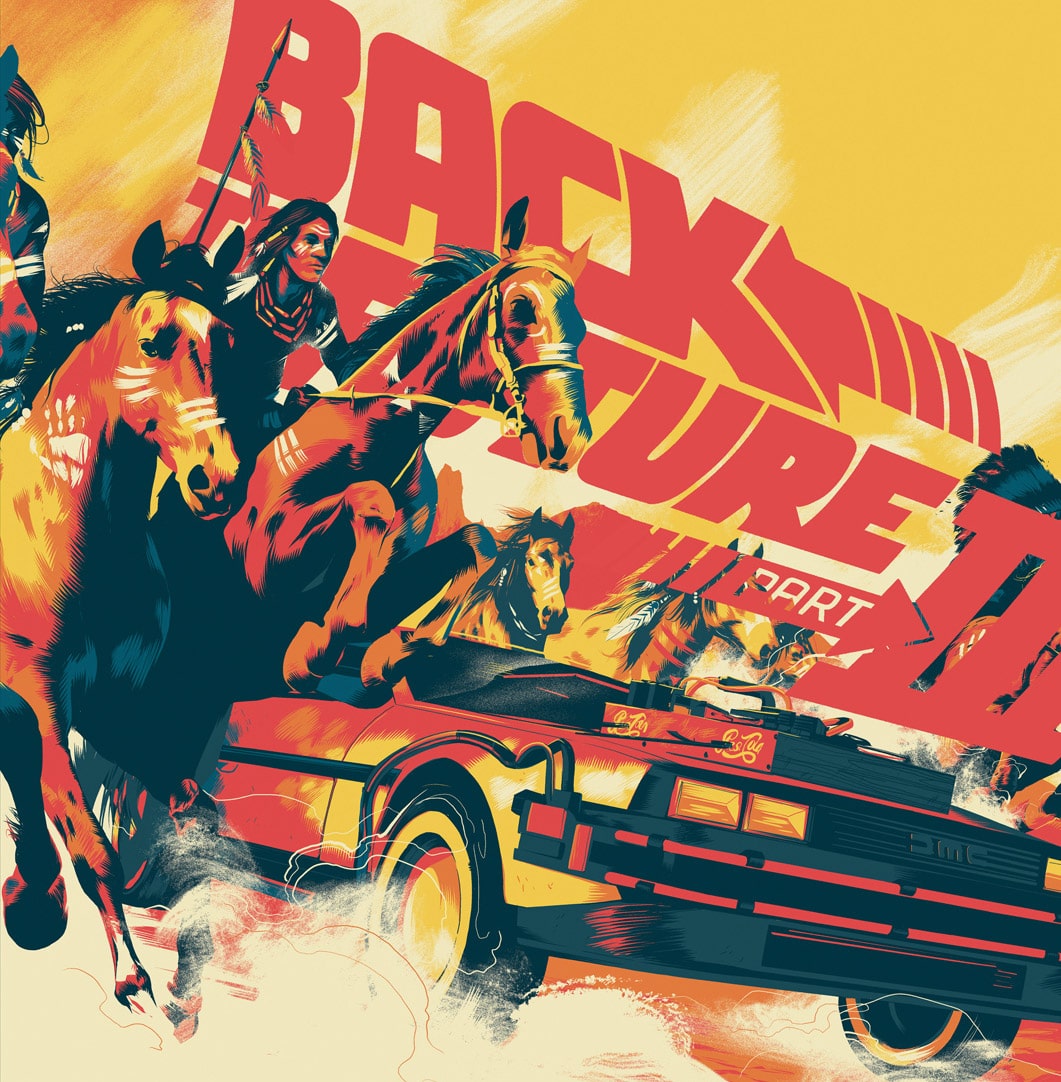 Back to the Future 3 Soundtrack Record Cover by Taylor