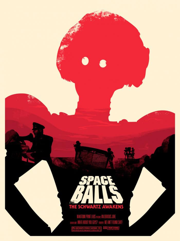 Space Balls Movie Poster 1 by Josh Budich