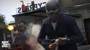 GTA 5 Robbery Scene