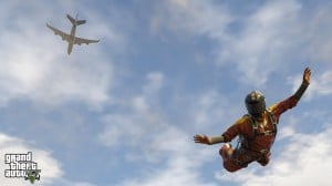 Grand Theft Auto 5 Sky Diving Screenshot