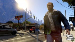 Grand Theft Auto 5 Street Screenshot