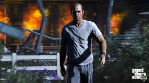 Grand Theft Auto 5 Explosion Screenshot