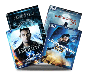 3D Blu-ray Sale iRobot, Jumper and more!