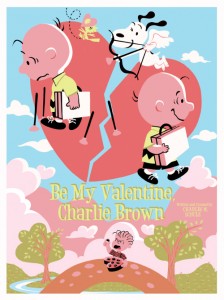 Charlie Brown Valentine Poster Print