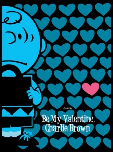 Charlie Brown Valentine Variant Print