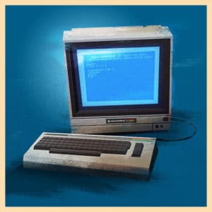 Commodore Video Game Console Print