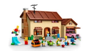 Lego Simpsons House and Characters