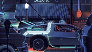 Back to the Future Movie Prints