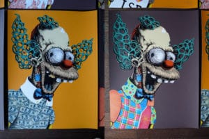 Krusty the Clown Print Variants Set 5