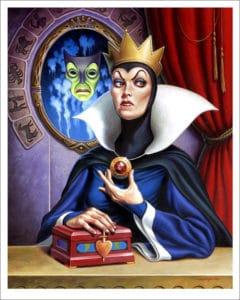 The Evil Queen - Snow White Print