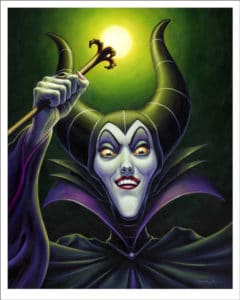 Maleficent Portrait Print