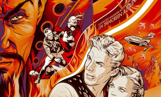 Mondo Flash Gordon Posters