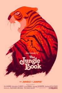 The Jungle Book Print by Olly Moss