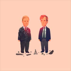 True Detective 1995 Olly Moss Print