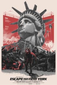 Escape from New York Variant Movie Poster by Gabz