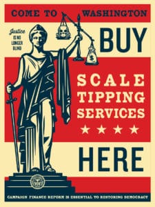 Scale Tipping Services by Obey