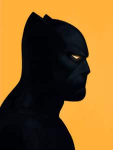 Black Panther Marvel Portrait Print