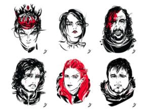Game of Thrones Character Profiles by Peter Breese
