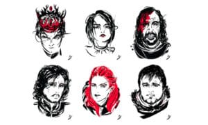 Game of Thrones Character Profiles by Peter Breese
