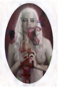 Game of Thrones Daenerys Nude Print
