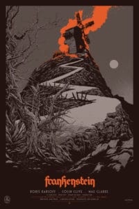Frankenstein Movie Poster by Ken Taylor