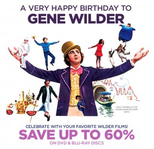 Gene Wilder Birthday Blu-ray Sale