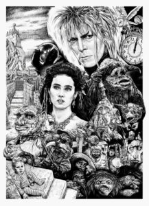 Labyrinth Print from Monkey Mouth