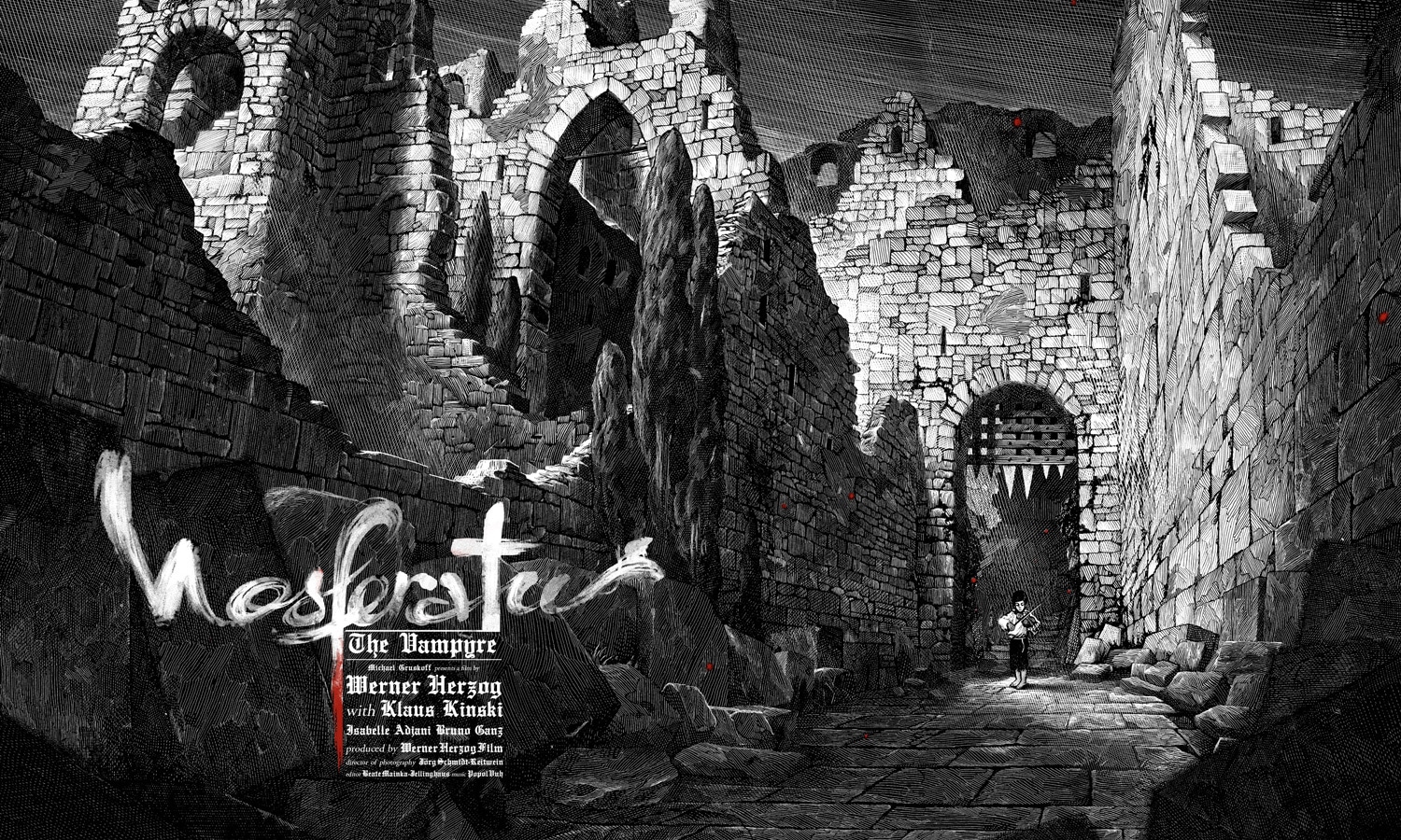 Nosferatu Movie Poster by Nicolas Delort