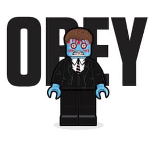 OBEY LEGO Minifigure
