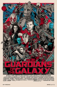 Tyler Stout Guardians of the Galaxy Movie Poster