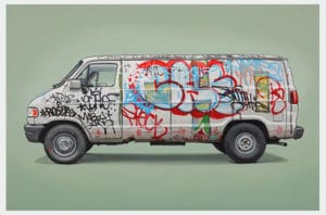 N. Henry Bombed Truck by Kevin Cyr