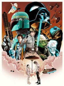 Empire Strikes Back Movie Poster