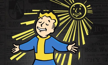 Fallout Vaultboy Solar Powered T-Shirt