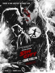 Sin City: A Dame to Kill For Shipper Movie Poster