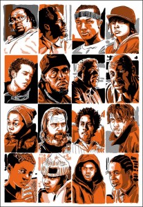 The Wire Character Profile Prints 1