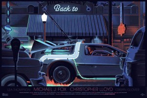 Back to the Future Print by Laurent Durieux