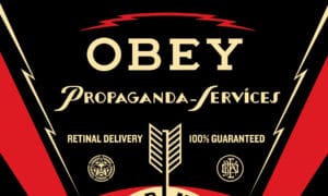 Propaganda Service Eye Print by Obey