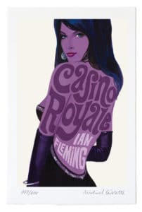 Casino Royal Bond Print