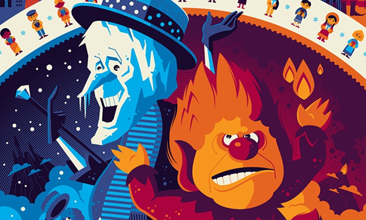 The Year Without a Santa Claus Prints by Tom Whalen