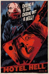 Motel Hell Movie Poster from Skuzzles
